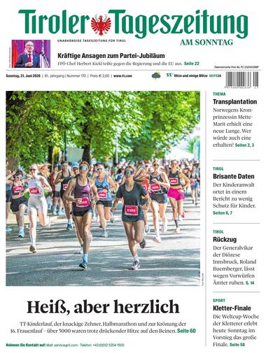 TT am Sonntag 2026-06-21