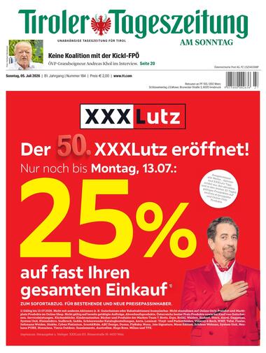 TT am Sonntag 2026-07-05